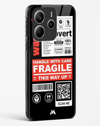 Fragile Glass Case Phone Cover (Xiaomi)