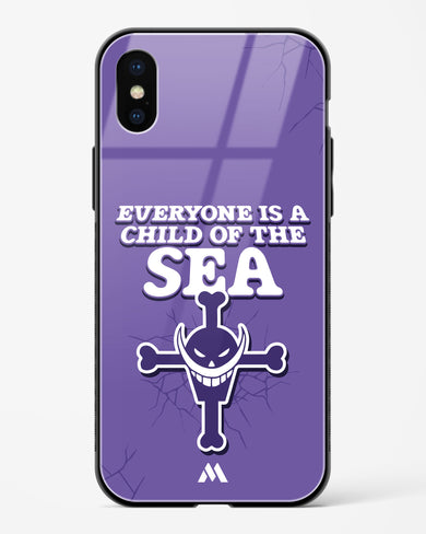Whitebeard Pirate Glass Case Phone Cover (Apple)
