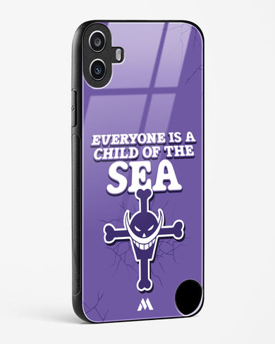 Whitebeard Pirate Glass Case Phone Cover (Nothing)