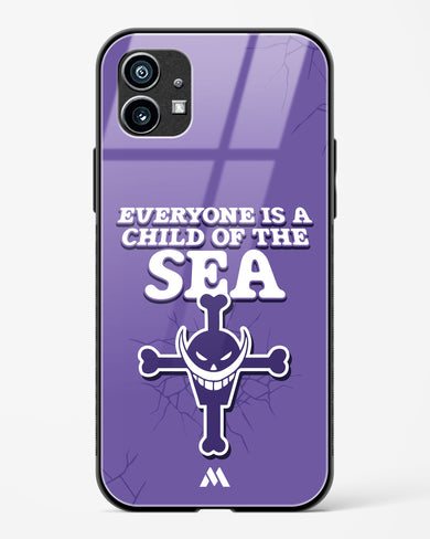 Whitebeard Pirate Glass Case Phone Cover (Nothing)