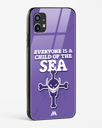 Whitebeard Pirate Glass Case Phone Cover (Nothing)