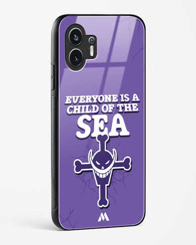 Whitebeard Pirate Glass Case Phone Cover (Nothing)