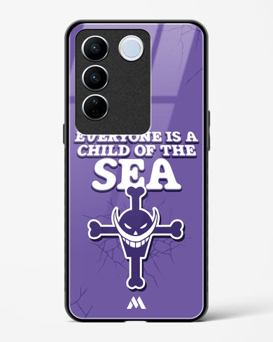 Whitebeard Pirate Glass Case Phone Cover (Vivo)