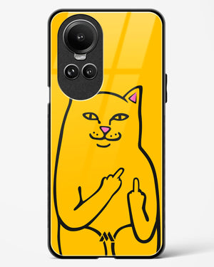 Go Away Glass Case Phone Cover (Oppo)