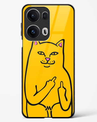 Go Away Glass Case Phone Cover (Oppo)