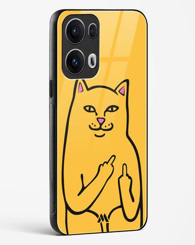 Go Away Glass Case Phone Cover (Oppo)