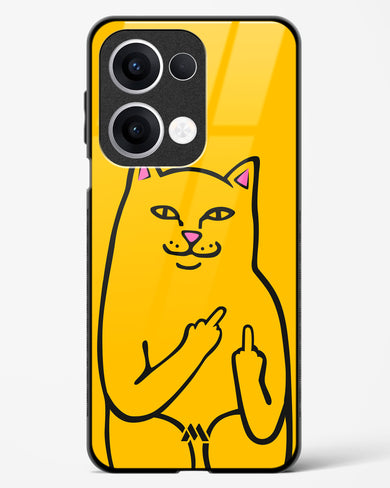 Go Away Glass Case Phone Cover (Oppo)