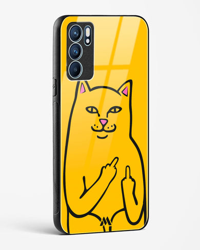 Go Away Glass Case Phone Cover (Oppo)