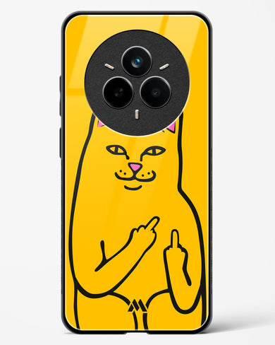 Go Away Glass Case Phone Cover (Realme)