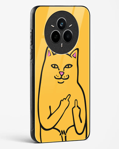 Go Away Glass Case Phone Cover (Realme)