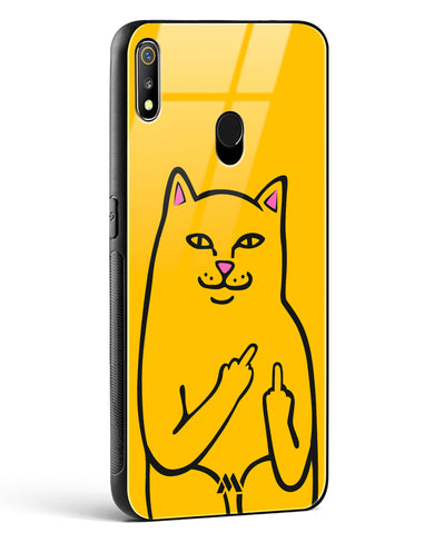 Go Away Glass Case Phone Cover (Realme)