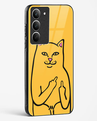 Go Away Glass Case Phone Cover (Realme)