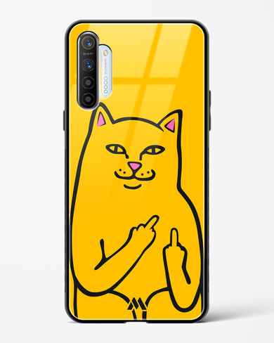 Go Away Glass Case Phone Cover (Realme)