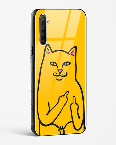 Go Away Glass Case Phone Cover (Realme)