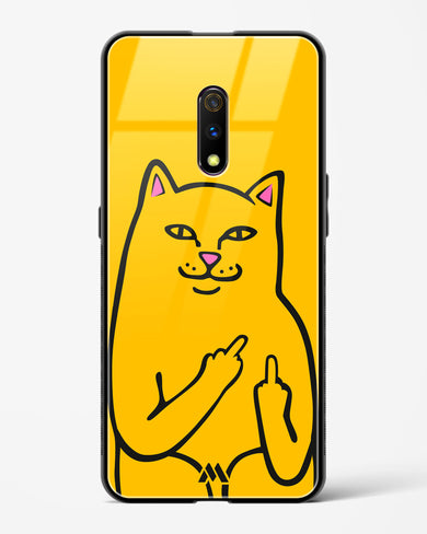 Go Away Glass Case Phone Cover (Realme)