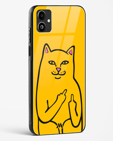 Go Away Glass Case Phone Cover (Samsung)