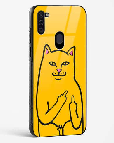 Go Away Glass Case Phone Cover (Samsung)