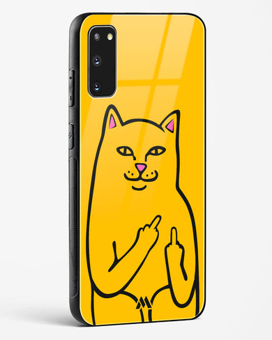 Go Away Glass Case Phone Cover (Samsung)