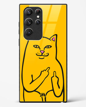 Go Away Glass Case Phone Cover (Samsung)