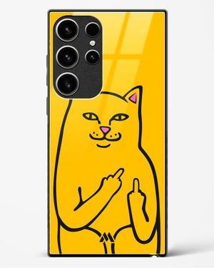 Go Away Glass Case Phone Cover (Samsung)