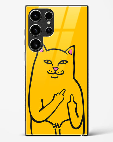 Go Away Glass Case Phone Cover (Samsung)