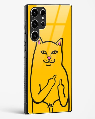 Go Away Glass Case Phone Cover (Samsung)