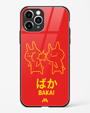 Baka Rabbit Slap Glass Case Phone Cover (Apple)