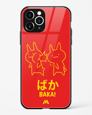 Baka Rabbit Slap Glass Case Phone Cover (Apple)