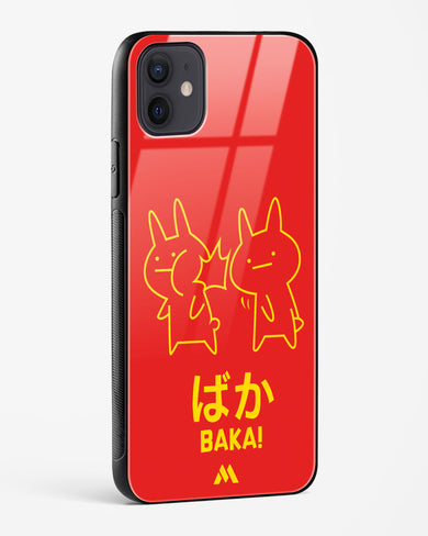 Baka Rabbit Slap Glass Case Phone Cover (Apple)