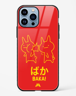 Baka Rabbit Slap Glass Case Phone Cover (Apple)