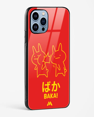 Baka Rabbit Slap Glass Case Phone Cover (Apple)