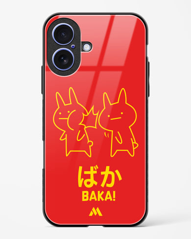 Baka Rabbit Slap Glass Case Phone Cover (Apple)