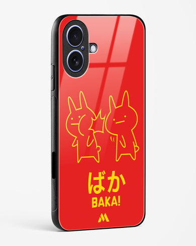 Baka Rabbit Slap Glass Case Phone Cover (Apple)