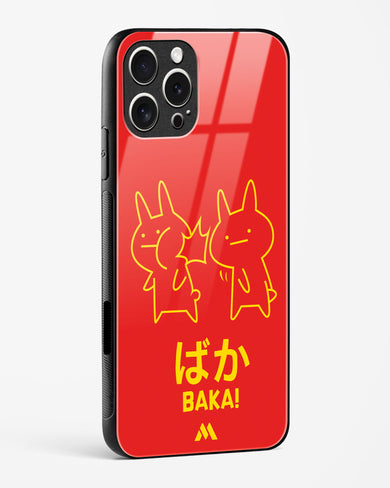Baka Rabbit Slap Glass Case Phone Cover (Apple)