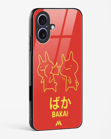 Baka Rabbit Slap Glass Case Phone Cover (Apple)