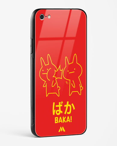 Baka Rabbit Slap Glass Case Phone Cover (Apple)