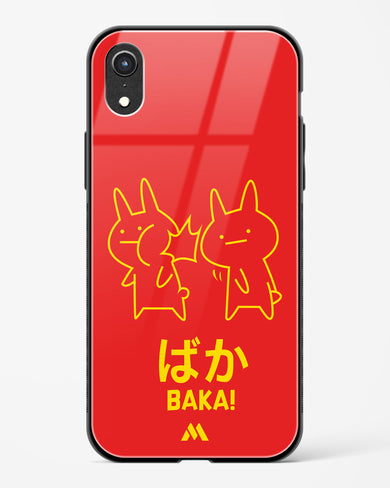 Baka Rabbit Slap Glass Case Phone Cover (Apple)