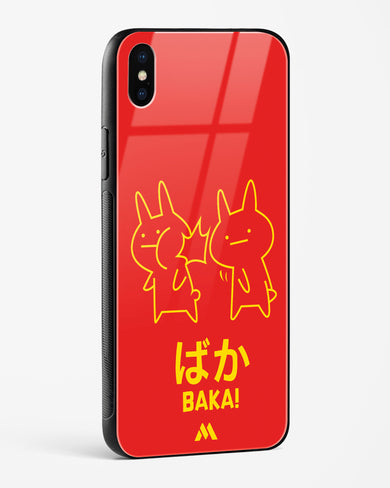 Baka Rabbit Slap Glass Case Phone Cover (Apple)