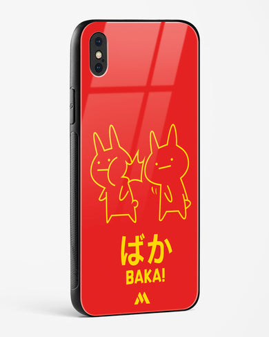 Baka Rabbit Slap Glass Case Phone Cover (Apple)