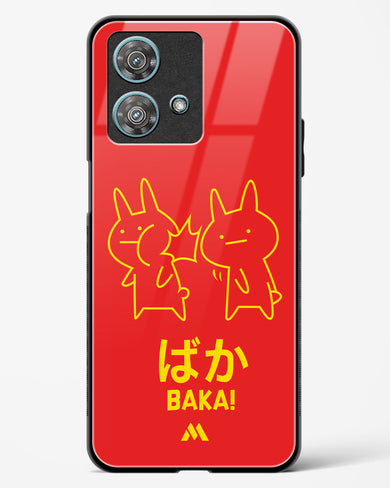 Baka Rabbit Slap Glass Case Phone Cover (Motorola)