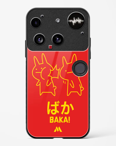 Baka Rabbit Slap Glass Case Phone Cover (Nothing)
