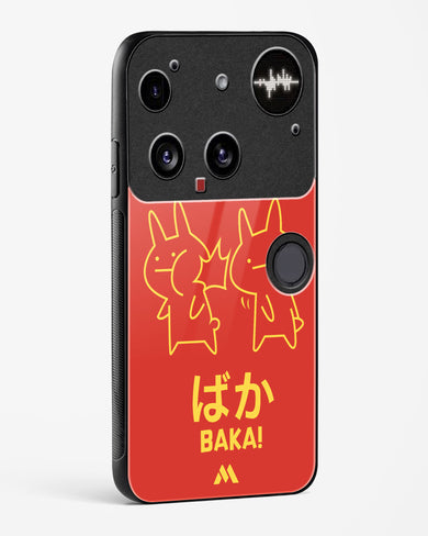 Baka Rabbit Slap Glass Case Phone Cover (Nothing)