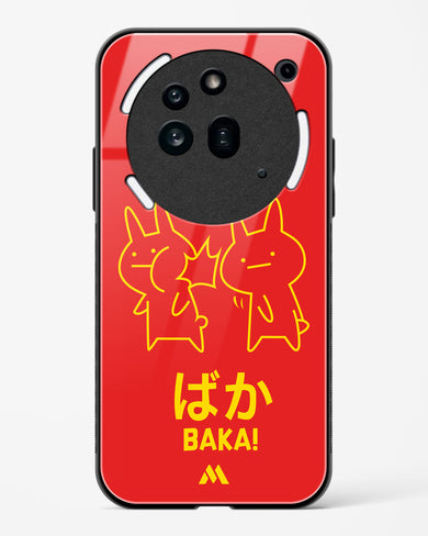 Baka Rabbit Slap Glass Case Phone Cover (Nothing)