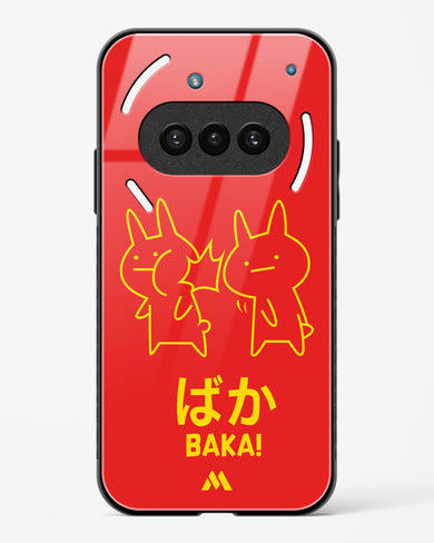 Baka Rabbit Slap Glass Case Phone Cover (Nothing)