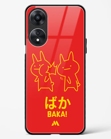 Baka Rabbit Slap Glass Case Phone Cover (Oppo)