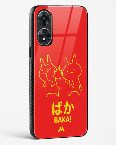 Baka Rabbit Slap Glass Case Phone Cover (Oppo)