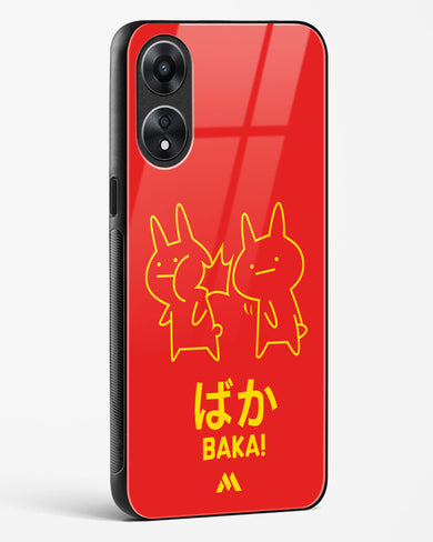 Baka Rabbit Slap Glass Case Phone Cover (Oppo)