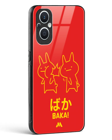 Baka Rabbit Slap Glass Case Phone Cover (Oppo)