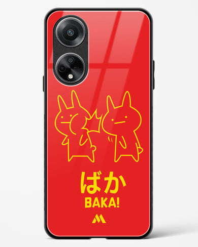 Baka Rabbit Slap Glass Case Phone Cover (Oppo)