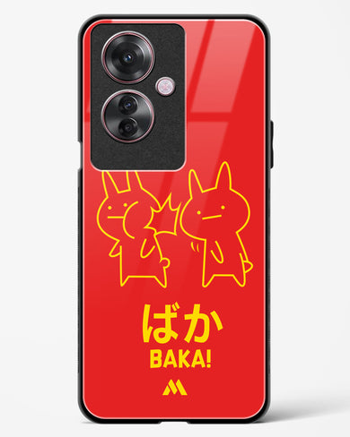 Baka Rabbit Slap Glass Case Phone Cover (Oppo)